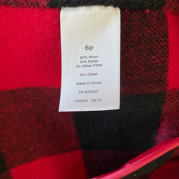 Talbots Windowpane Double face Jacket - Picture 5 of 5